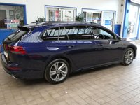 USED 2021 21 VOLKSWAGEN GOLF 1.5 eTSI MHEV R-Line Estate 5dr Petrol Hybrid DSG Euro 6 (s/s) (150 ps) SAT NAV PART LEATHER HEATED SEATS CRUISE CONTROL PARKING SENSORS 1 OWNER SERVICE HISTORY WARRANTY