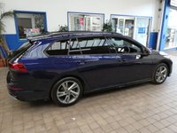 USED 2021 21 VOLKSWAGEN GOLF 1.5 eTSI MHEV R-Line Estate 5dr Petrol Hybrid DSG Euro 6 (s/s) (150 ps) SAT NAV PART LEATHER HEATED SEATS CRUISE CONTROL PARKING SENSORS 1 OWNER SERVICE HISTORY WARRANTY