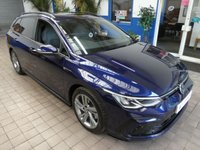USED 2021 21 VOLKSWAGEN GOLF 1.5 eTSI MHEV R-Line Estate 5dr Petrol Hybrid DSG Euro 6 (s/s) (150 ps) SAT NAV PART LEATHER HEATED SEATS CRUISE CONTROL PARKING SENSORS 1 OWNER SERVICE HISTORY WARRANTY