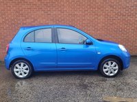 USED 2011 11 NISSAN MICRA 1.2 12V Acenta Hatchback 5dr Petrol CVT Euro 5 (80 ps) LOW MILES - HISTORY - SAT NAV - BLUE TOOTH