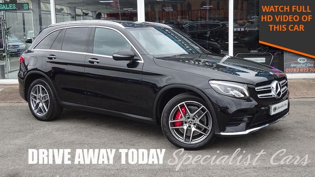 2018 68 Mercedes-Benz GLC 2.0 GLC250 AMG Line (Premium) SUV 5dr Petrol G-Tronic+ 4MATIC Euro 6 (s/s) (211 ps)