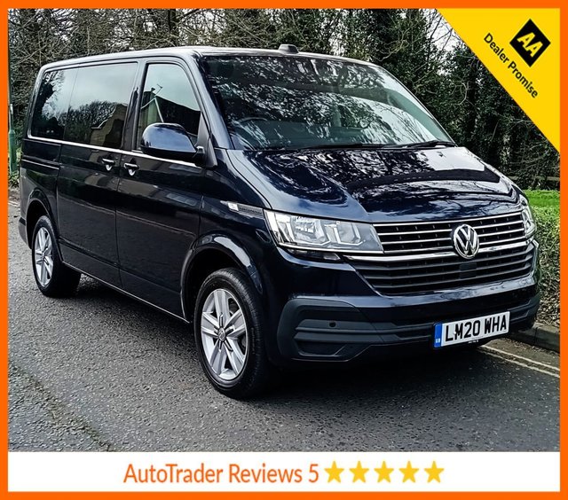 View our Volkswagen Transporter Shuttle 2.0 TDI SE Minibus 5dr Diesel Manual SWB Euro 6 (s/s) (110 ps).*RARE 9 SEATS*NEW SHAPE*VW HISTORY*