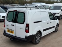 USED 2019 19 PEUGEOT PARTNER 1.6 BLUEHDI COMBI CREW VAN LWB L2 - NO VAT 