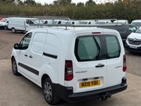 USED 2019 19 PEUGEOT PARTNER 1.6 BLUEHDI COMBI CREW VAN LWB L2 - NO VAT 