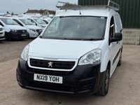USED 2019 19 PEUGEOT PARTNER 1.6 BLUEHDI COMBI CREW VAN LWB L2 - NO VAT 