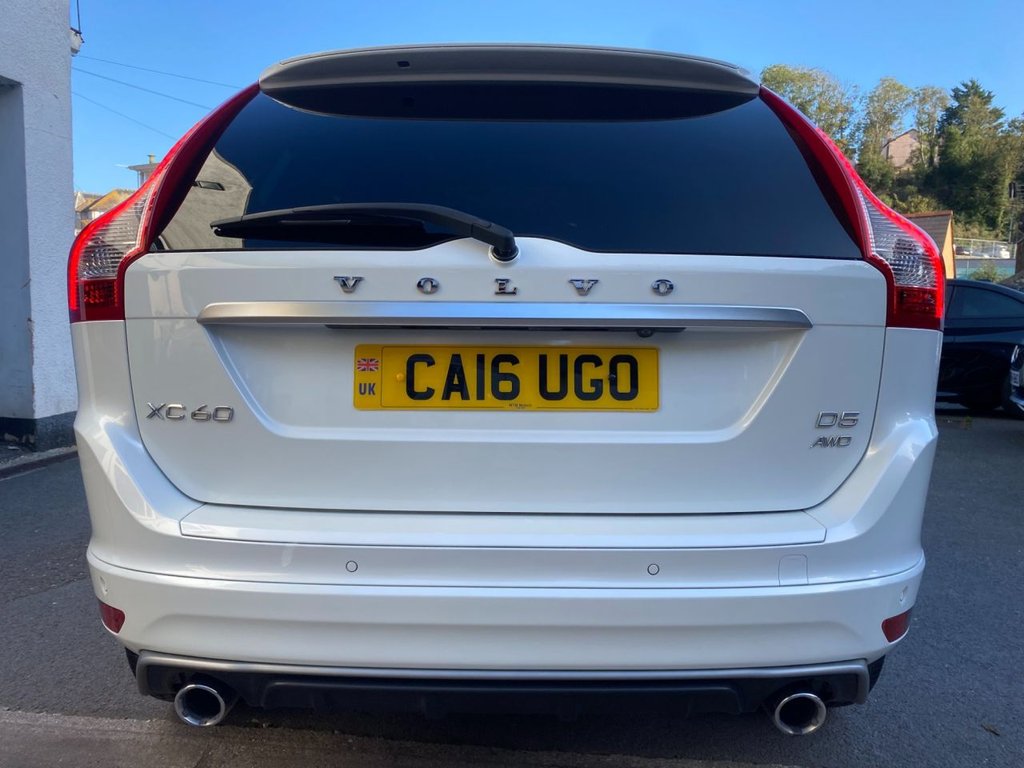 USED 2016 16 VOLVO XC60 2.4 D5 R-Design Lux Nav SUV 5dr Diesel Auto AWD Euro 6 (s/s) (220 ps) GREAT SPECIFICATION R DESIGN XC60