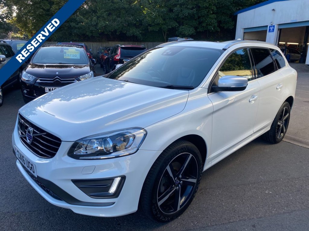 USED 2016 16 VOLVO XC60 2.4 D5 R-Design Lux Nav SUV 5dr Diesel Auto AWD Euro 6 (s/s) (220 ps) GREAT SPECIFICATION R DESIGN XC60