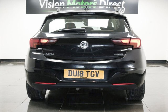 2018 VAUXHALL ASTRA 1.4i Turbo SRi Nav Euro 6 5dr - Photo 3