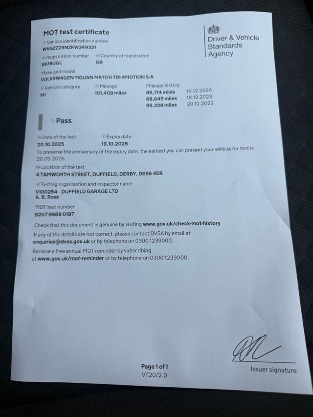 2019 Volkswagen Tiguan 2L Match 5dr - Photo 8