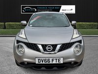 USED 2016 66 NISSAN JUKE 1.5 dCi Tekna SUV 5dr Diesel Manual Euro 6 (s/s) (110 ps) HERE AT MOTOR SWITCH YOUR NEW MOTOR IS JUST A SWITCH AWAY WITH THIS NISSAN JUKE DCI TEKNA SUV 5DR 1.5 DIESEL MANUAL EURO 6, WHICH COMES WITH A FULL 12 MONTHS NATIONWIDE WARRANTY AND ALSO COMES WITH A FULL 12 MONTHS MOT, THIS VEHICLE ALSO HAS 3 X SERVICE HISTORY STAMPS AND WILL BE FRESHLY SERVICED BEFORE IT LEAVES US TO BRING IT BACK UP TO DATE, ALSO HAS LOW MILEAGE, FINANCE AVAILABLE FROM 10.9% APR, DELIVERY AVAILABLE, PART EX WELCOME, HPI CLEAR, MILEAGE CHECKED, FULLY VALETED