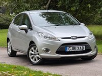 USED 2011 61 FORD FIESTA 1.25 Zetec Hatchback 5dr Petrol Manual (129 g/km, 81 bhp) 