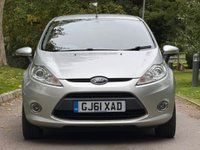 USED 2011 61 FORD FIESTA 1.25 Zetec Hatchback 5dr Petrol Manual (129 g/km, 81 bhp) 