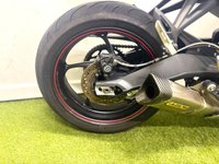 USED 2017 17 TRIUMPH STREET TRIPLE 675 675 Naked Petrol Manual O ring (106 ps) Arrow Exhaust, Bar End Mirrors, Pro Custom Decals