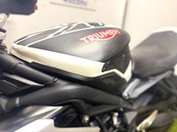 USED 2017 17 TRIUMPH STREET TRIPLE 675 675 Naked Petrol Manual O ring (106 ps) Arrow Exhaust, Bar End Mirrors, Pro Custom Decals