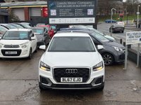 USED 2017 67 AUDI Q2 1.6 TDI Sport SUV 5dr Diesel Manual Euro 6 (s/s) (116 ps) LOW MILES + SAT NAV + CARPLAY + SENSORS + CRUISE + FSH
