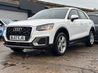 USED 2017 67 AUDI Q2 1.6 TDI Sport SUV 5dr Diesel Manual Euro 6 (s/s) (116 ps) LOW MILES + SAT NAV + CARPLAY + SENSORS + CRUISE + FSH