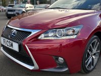 USED 2014 14 LEXUS CT 1.8 200h F Sport Hatchback 5dr Petrol Hybrid CVT Euro 6 (s/s) (136 ps) 