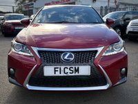 USED 2014 14 LEXUS CT 1.8 200h F Sport Hatchback 5dr Petrol Hybrid CVT Euro 6 (s/s) (136 ps) 