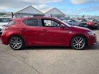 USED 2014 14 LEXUS CT 1.8 200h F Sport Hatchback 5dr Petrol Hybrid CVT Euro 6 (s/s) (136 ps) 