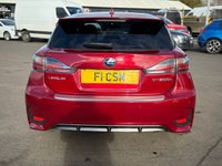 USED 2014 14 LEXUS CT 1.8 200h F Sport Hatchback 5dr Petrol Hybrid CVT Euro 6 (s/s) (136 ps) 