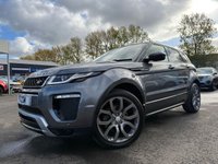 USED 2016 66 LAND ROVER RANGE ROVER EVOQUE 2.0 TD4 HSE Dynamic SUV 5dr Diesel Auto 4WD Euro 6 (s/s) (180 ps) A REALLY BEAUTIFUL ADDITION TO OUR FORECOURT FINISHED IN CORRIS GREY METALLIC PAINT WITH SANTORINI BLACK CONTRASTING ROOF+DIESEL+AUTOMATIC+4 WHEEL DRIVE+SERVICE HISTORY+LANE ASSIST+LANE DEPARTURE WARNING+PRIVACY GLASS+CRUISE CONTROL+FULL LEATHER INTERIOR+SATELLITE NAVIGATION+PARK ASSIST AND PARALLEL PARK+PARKING EXIT AND PERPENDICULAR PARK+20 INCH 5 SPLIT SPOKE STYLE ALLOY WHEELS IN SHADOW CHROME FINISH+COST NEW &pound;46140 MAKING THIS USED VEHICLE UNBELIEVABLE VALUE AT OUR LOW PRICE!!!!!!!!!!!!!!!!!