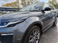USED 2016 66 LAND ROVER RANGE ROVER EVOQUE 2.0 TD4 HSE Dynamic SUV 5dr Diesel Auto 4WD Euro 6 (s/s) (180 ps) A REALLY BEAUTIFUL ADDITION TO OUR FORECOURT FINISHED IN CORRIS GREY METALLIC PAINT WITH SANTORINI BLACK CONTRASTING ROOF+DIESEL+AUTOMATIC+4 WHEEL DRIVE+SERVICE HISTORY+LANE ASSIST+LANE DEPARTURE WARNING+PRIVACY GLASS+CRUISE CONTROL+FULL LEATHER INTERIOR+SATELLITE NAVIGATION+PARK ASSIST AND PARALLEL PARK+PARKING EXIT AND PERPENDICULAR PARK+20 INCH 5 SPLIT SPOKE STYLE ALLOY WHEELS IN SHADOW CHROME FINISH+COST NEW &pound;46140 MAKING THIS USED VEHICLE UNBELIEVABLE VALUE AT OUR LOW PRICE!!!!!!!!!!!!!!!!!