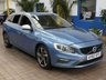 USED 2013 63 VOLVO V60 2.0 D4 R-Design Lux Nav Estate 5dr Diesel Manual Euro 5 (s/s) (163 ps) &pound;35 ROAD TAX SAT NAV HEATED SEATS PART LEATHER INTERIOR CRUISE CONTROL PARKING SENSORS 3 OWNERS SERVICE HISTORY
