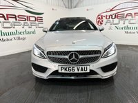 USED 2016 66 MERCEDES-BENZ C-CLASS 2.1 C250d AMG Line (Premium Plus) Coupe 2dr Diesel G-Tronic+ Euro 6 (s/s) (204 ps) 2 keys, pan roof, NAV, leather, DAB