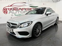 USED 2016 66 MERCEDES-BENZ C-CLASS 2.1 C250d AMG Line (Premium Plus) Coupe 2dr Diesel G-Tronic+ Euro 6 (s/s) (204 ps) 2 keys, pan roof, NAV, leather, DAB