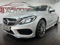 USED 2016 66 MERCEDES-BENZ C-CLASS 2.1 C250d AMG Line (Premium Plus) Coupe 2dr Diesel G-Tronic+ Euro 6 (s/s) (204 ps) 2 keys, pan roof, NAV, leather, DAB