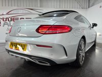 USED 2016 66 MERCEDES-BENZ C-CLASS 2.1 C250d AMG Line (Premium Plus) Coupe 2dr Diesel G-Tronic+ Euro 6 (s/s) (204 ps) 2 keys, pan roof, NAV, leather, DAB