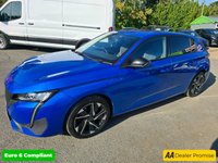 USED 2022 22 PEUGEOT 308 1.5 BlueHDi Allure Premium, Automatic, Metallic Blue,  1 Owner, Full Service History, 10