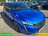 USED 2022 22 PEUGEOT 308 1.5 BlueHDi Allure Premium, Automatic, Metallic Blue,  1 Owner, Full Service History, 10
