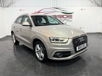 USED 2013 13 AUDI Q3 2.0 TDI S line SUV 5dr Diesel Manual quattro Euro 5 (s/s) (140 ps) 2 keys, rear parking sensors, NAV