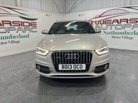 USED 2013 13 AUDI Q3 2.0 TDI S line SUV 5dr Diesel Manual quattro Euro 5 (s/s) (140 ps) 2 keys, rear parking sensors, NAV