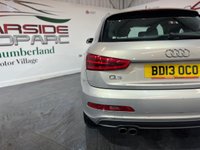 USED 2013 13 AUDI Q3 2.0 TDI S line SUV 5dr Diesel Manual quattro Euro 5 (s/s) (140 ps) 2 keys, rear parking sensors, NAV
