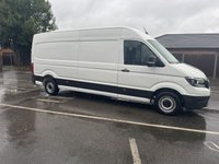 USED 2019 69 VOLKSWAGEN CRAFTER 2.0 TDI CR35 Startline Panel Van 5dr Diesel Manual FWD LWB High Roof Euro 6 (s/s) (140 ps) VOLKSWAGEN CRAFTER 2.0 TDI CR35 Startline Panel Van 5dr Diesel Manual FWD LWB High Roof Euro 6 (s/s) (140 ps)