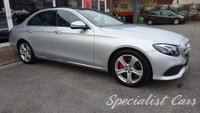 USED 2017 17 MERCEDES-BENZ E-CLASS 3.0 E350d V6 SE (Premium Plus) Saloon 4dr Diesel G-Tronic+ Euro 6 (s/s) (258 ps) 