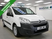 USED 2018 18 CITROEN BERLINGO 1.6 BLUEHDI 100 BHP SWB ENTERPRISE EDITION ( NO VAT ! ) SAT NAV | AIR CON | 3 SEATS | NO VAT !