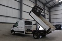 USED 2019 19 FORD TRANSIT 350 2.0 ECOBLUE 130PS RWD (DRW) DOUBLE CAB TIPPER - NO VAT 