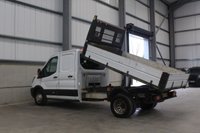 USED 2019 19 FORD TRANSIT 350 2.0 ECOBLUE 130PS RWD (DRW) DOUBLE CAB TIPPER - NO VAT 