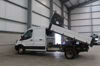 USED 2019 19 FORD TRANSIT 350 2.0 ECOBLUE 130PS RWD (DRW) DOUBLE CAB TIPPER - NO VAT 
