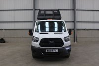 USED 2019 19 FORD TRANSIT 350 2.0 ECOBLUE 130PS RWD (DRW) DOUBLE CAB TIPPER - NO VAT 