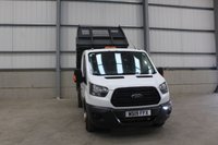 USED 2019 19 FORD TRANSIT 350 2.0 ECOBLUE 130PS RWD (DRW) DOUBLE CAB TIPPER - NO VAT 