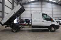 USED 2019 19 FORD TRANSIT 350 2.0 ECOBLUE 130PS RWD (DRW) DOUBLE CAB TIPPER - NO VAT 