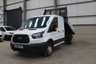 USED 2019 19 FORD TRANSIT 350 2.0 ECOBLUE 130PS RWD (DRW) DOUBLE CAB TIPPER - NO VAT 