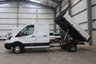 USED 2019 19 FORD TRANSIT 350 2.0 ECOBLUE 130PS RWD (DRW) DOUBLE CAB TIPPER - NO VAT 