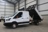 USED 2019 19 FORD TRANSIT 350 2.0 ECOBLUE 130PS RWD (DRW) DOUBLE CAB TIPPER - NO VAT 
