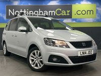USED 2014 14 SEAT ALHAMBRA 2.0 TDI SE Lux MPV 5dr Diesel DSG Euro 5 (s/s) (177 ps) **7 Seater**