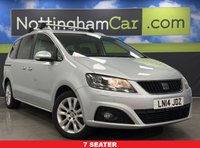 USED 2014 14 SEAT ALHAMBRA 2.0 TDI SE Lux MPV 5dr Diesel DSG Euro 5 (s/s) (177 ps) **7 Seater**